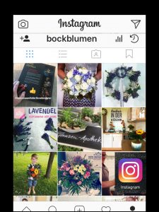 Instagramm bock blumen