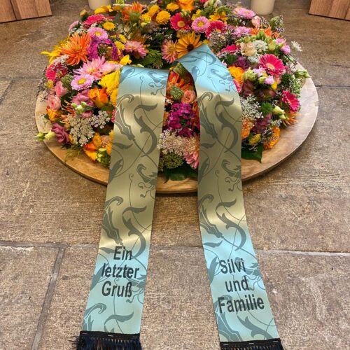 Bunter Blumenkranz xxl